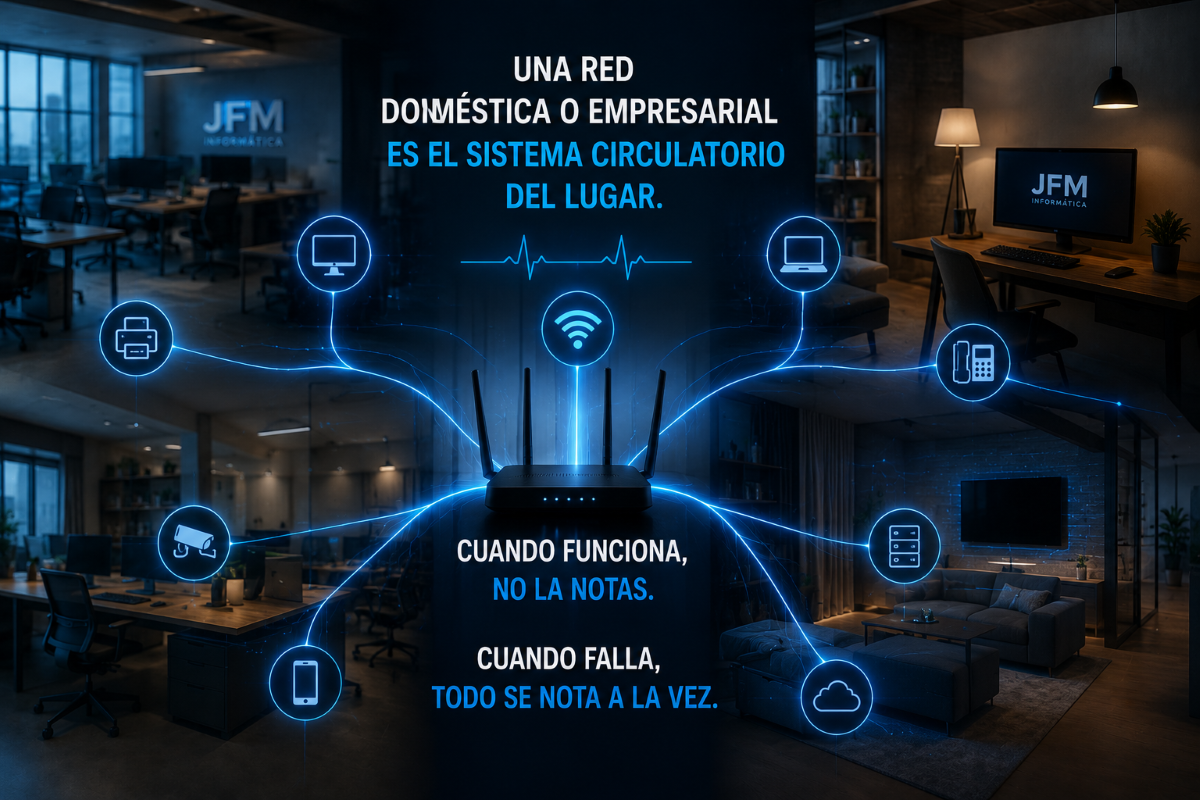 Imagen del artículo: Por qué tu WiFi va peor a las siete de la tarde (y no es culpa del WiFi)