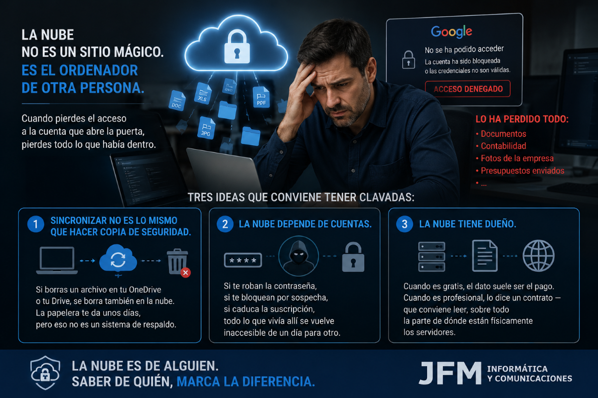Imagen del artículo: La nube no es un sitio: es el ordenador de otra persona